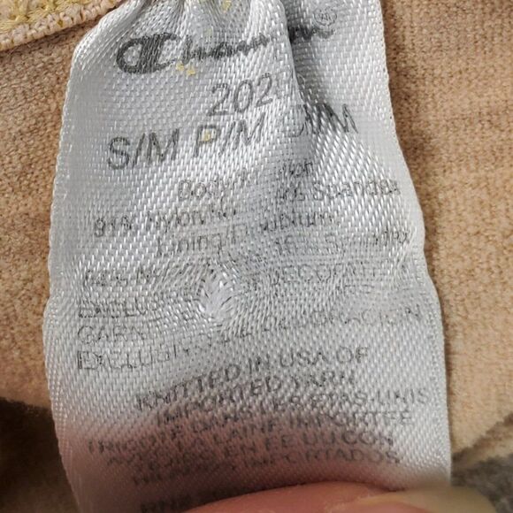 Champion Peach Orange and White Tie Dye Running Crop Tank Top Size Small - Picture 4 of 9